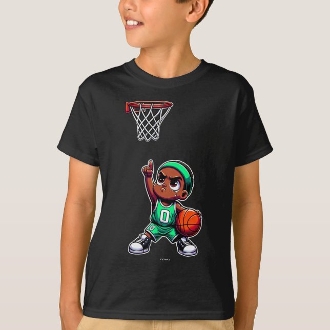 Camiseta Confident And Motivated Little Jayson  (Frente)