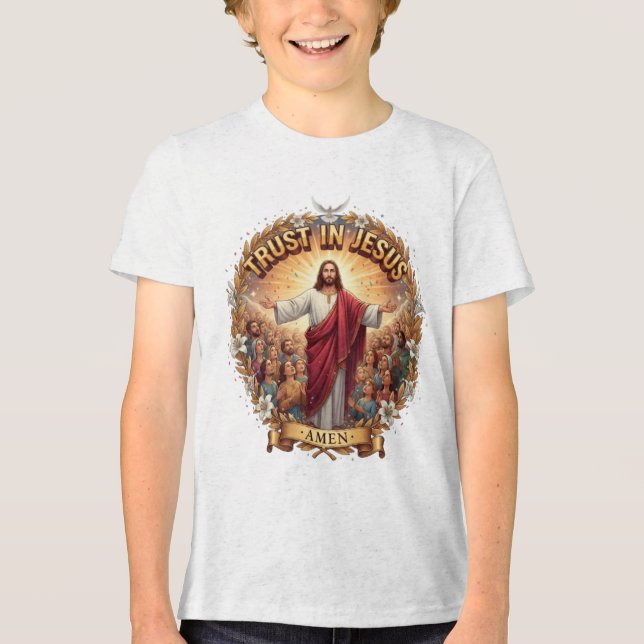 CAMISETA CONFIE EM JESUS (Frente)