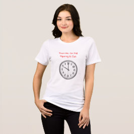Camiseta Confie em mim, ainda estou descobrindo