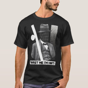Camiseta Confie Em Mim De Ano Quente Do Hipster Do Milênio