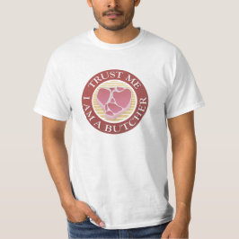 Camiseta Confie em mim, eu sou um osso-açougueiro