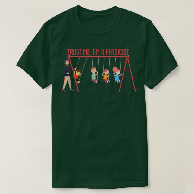 Camiseta CONFIE EM MIM Ix27M UMA Ciência FÍSICA Pensada Des (Frente do Design)