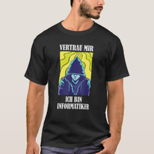 Camiseta Confie em mim, sou cientista da computação