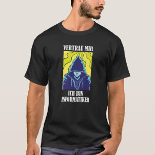 Camiseta Confie em mim, sou cientista da computação
