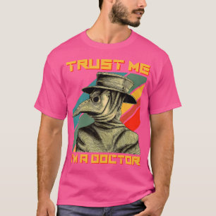 Camiseta Confie Em Mim Sou Médico Steampunk Médico Mask Pla