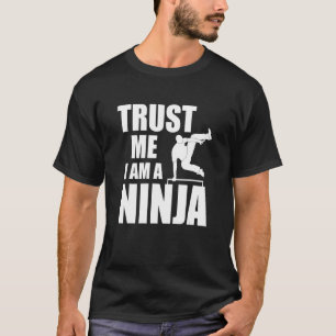Camiseta Confie em mim, sou o estilo Ninja Kitsune Samura J