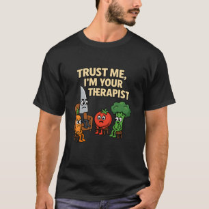 Camiseta Confie em mim, sou o seu terapeuta - Cartoon engra