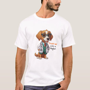 Camiseta Confie em mim, sou um Dogtor