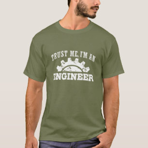 Camiseta Confie em mim, sou um Engenheiro