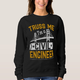 Camiseta Confie em Mim, Sou um Engenheiro Civil Construtor 
