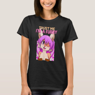 Camiseta Confie em mim, sou um Furry I Furries Cosplay Fand