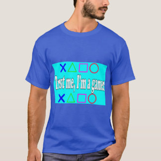 Camiseta confie em mim sou um garoto jogador amigos vintage