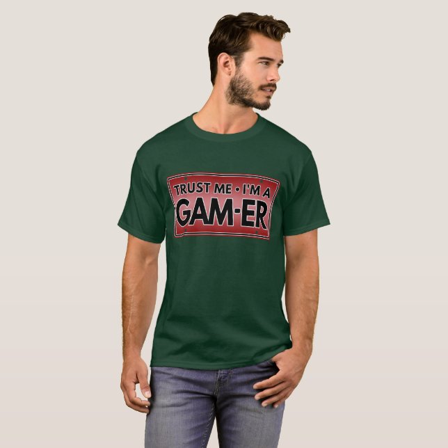 CAMISETA CONFIE EM MIM SOU UM JOGADOR (Frente Completa)