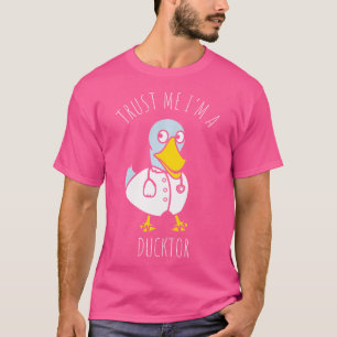Camiseta Confie Em Mim, Sou Um Pato Engraçado, Doutor Pun