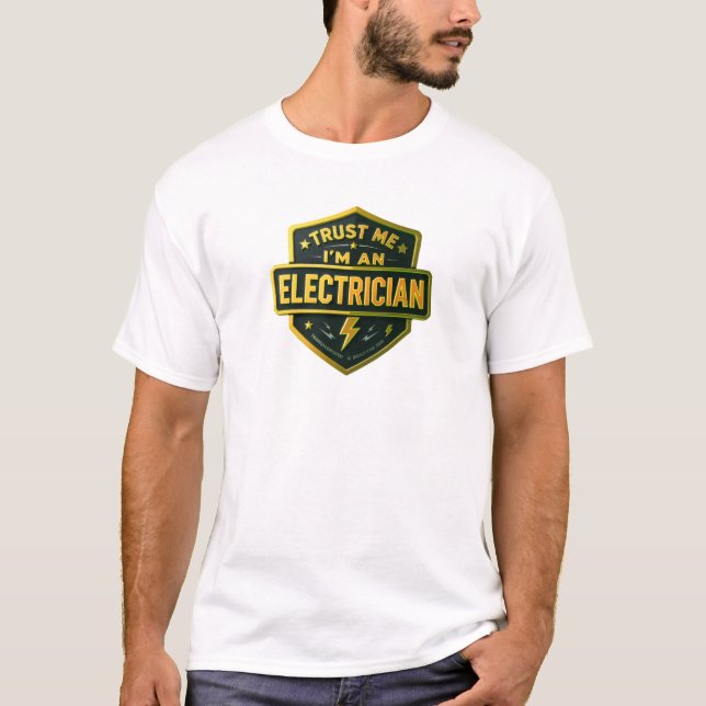 Camiseta Confie em Mim Sou um Presente de Orgulho Certifica (Frente)