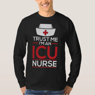 Camiseta Confie em mim, sou uma enfermeira do Hospital de C
