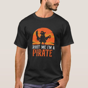 Camiseta Confie em mim, sou uma Perna Engraçada Pirata, Per