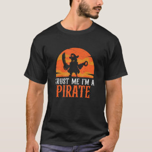 Camiseta Confie em mim, sou uma Perna Engraçada Pirata, Per