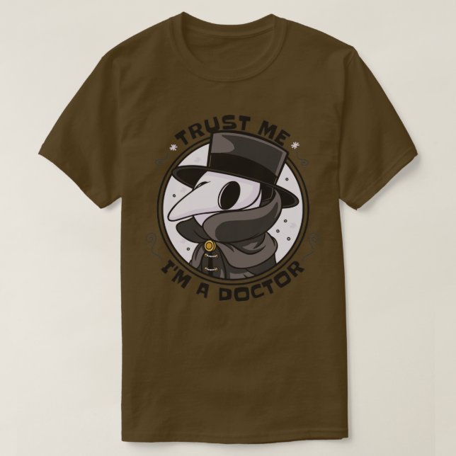 Camiseta Confie Em Mim Um Médico (Frente do Design)