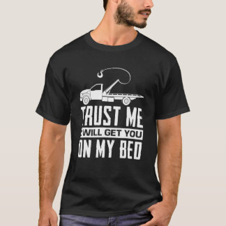 Camiseta Confie Em Mim, Vou Te Pegar Na Minha Cama Engraçad