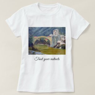 Camiseta Confie em seus instintos