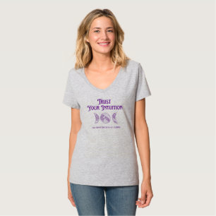 Camiseta Confie em Sua Intuição, Desperte o Poder Interior