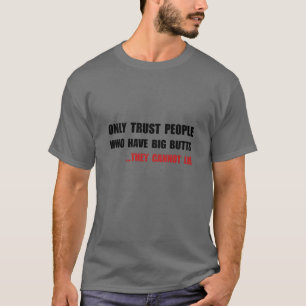 Camiseta Confie em Trasões Divertidos familiares