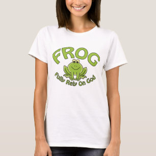 Camiseta Confie inteiramente no deus
