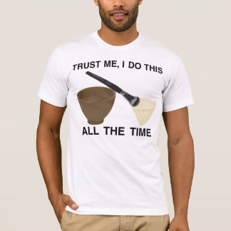 CAMISETA CONFIE-ME COM SEUS CUIDADOS COM A PELE;)