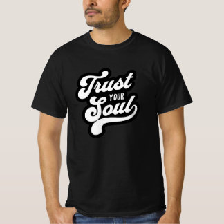 Camiseta Confie na sua Alma Unisex Cotton Crew Tee