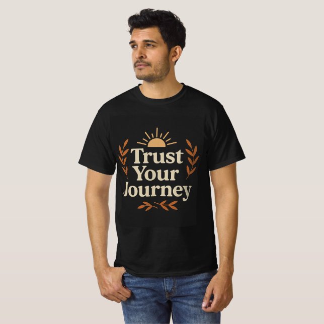 Camiseta Confie na sua jornada (Frente Completa)