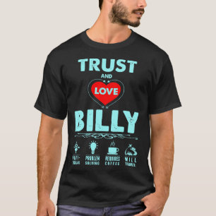 Camiseta Confie no amor Billy Multitarefa presente