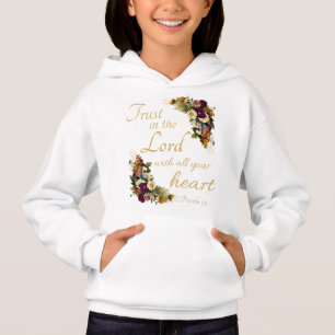Camiseta Confie no LORD com todo o seu coração para as mu