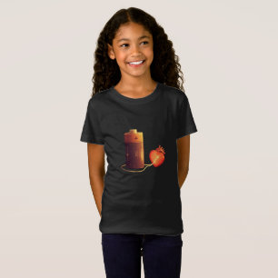 Camiseta Confie no Senhor Com Todo o Seu Coração Crianças
