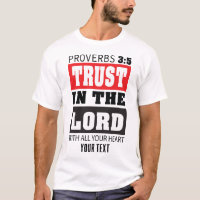 Confie no Senhor – Provérbios 3:5 Citação Cristã