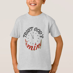 CAMISETA CONFIE NO TEMPO DE DEUS