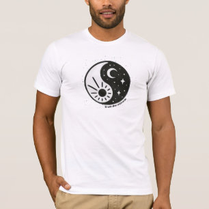 Camiseta Confie no Universo Ying Yang