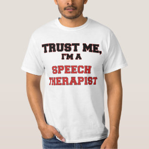 Camiseta Confie que eu mim é meu terapeuta de discurso