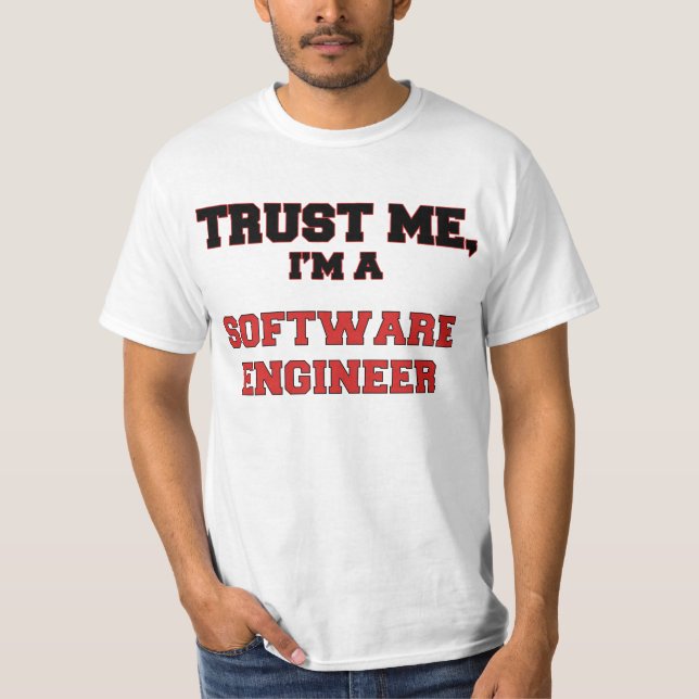 Camiseta Confie que eu mim é minha Software Engineer (Frente)