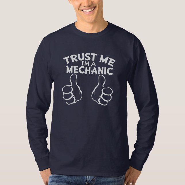 Camiseta Confie que eu mim é um provérbio engraçado do (Frente)