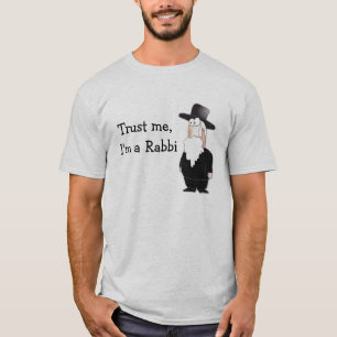 Camiseta Confie que eu mim é um rabino!