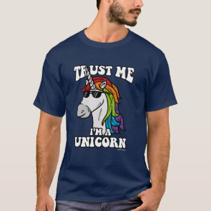 Camiseta Confie que eu mim é um unicórnio