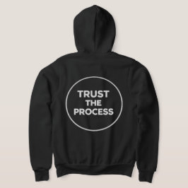 Camiseta ConfieNoProcesso Tipografia Círculo Minimalista mu