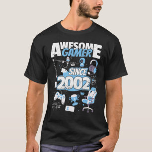 Camiseta Configuração de Jogo de Menino Menina Gamer Incrív
