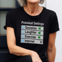 Configurações de Pickleball Socialize o Exercício
