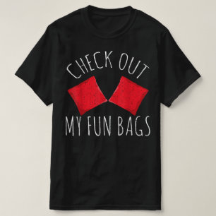 Camiseta Confira a divertida Bolsas Bean Sand Bag Tosse Fri