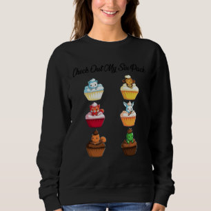 Camiseta Confira Meu Abdômen Tanquinho Cupcakes Fitness Yog