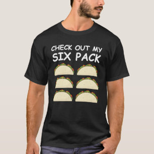 Camiseta Confira Meu Abdômen Tanquinho - Versão Taco