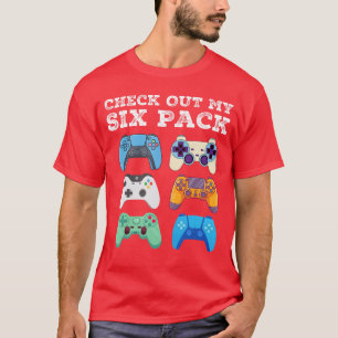 Camiseta Confira Meu Pacote Si Gamer Engraçado Console fr
