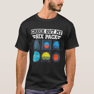Camiseta Confira Meu Plano De Instrumentos Do Piloto De Sei
